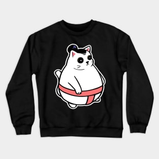 chonky sumo cat Crewneck Sweatshirt